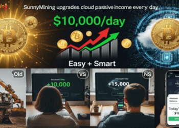 Sunny Mining upgrades cloud mining system, users can easily earn $10,000 in passive income every day
