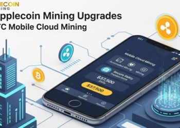 RIPPLECOIN Mining upgrades BTC mobile cloud mining to help users earn $37,500 per day