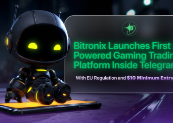 Bitronix Launches First AI-Powered Gaming Trading Platform Inside Telegram with EU Regulation and $10 Minimum Entry