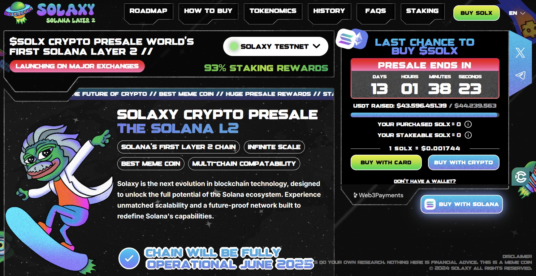 Solaxy ($SOLX)