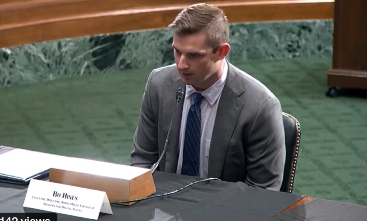 US Bitcoin reserve news Bo Hines