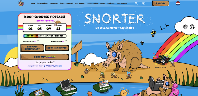 Snorter, veelbelovende crypto