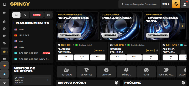Las mejores casas de apuestas en España Spinsy