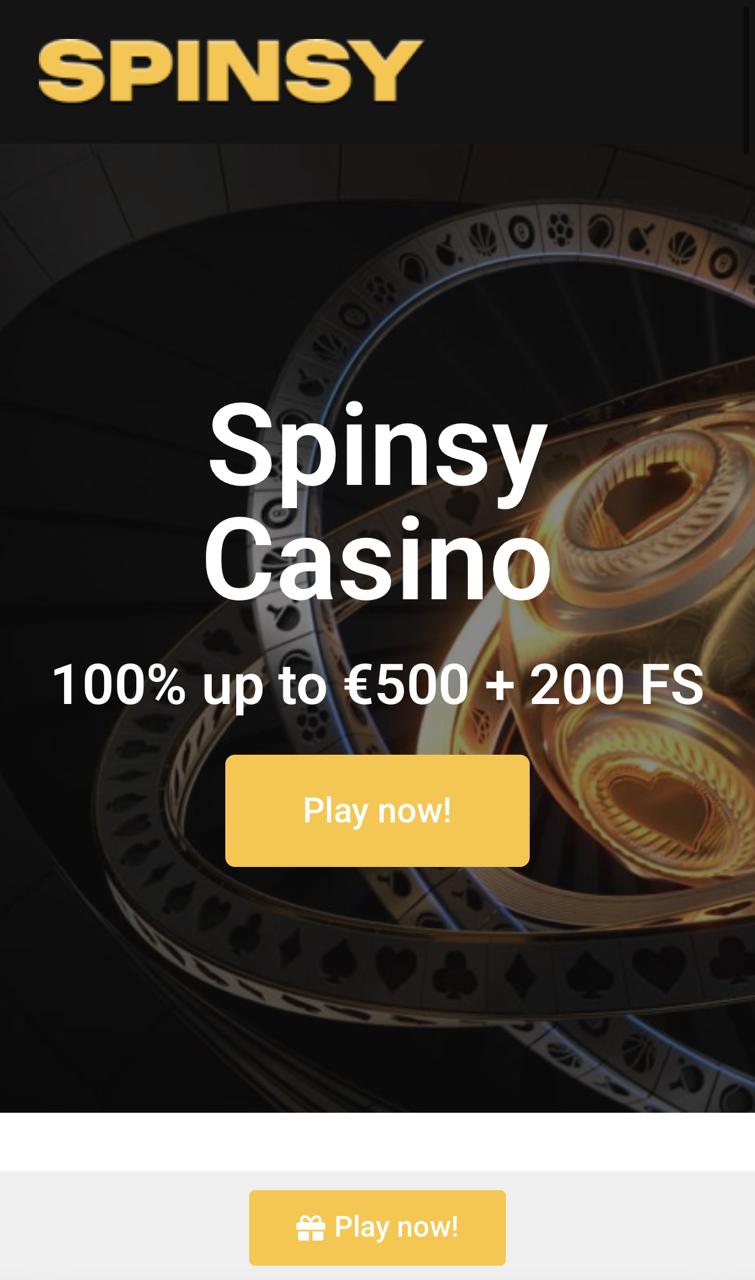 Spinsy mejores app de casino