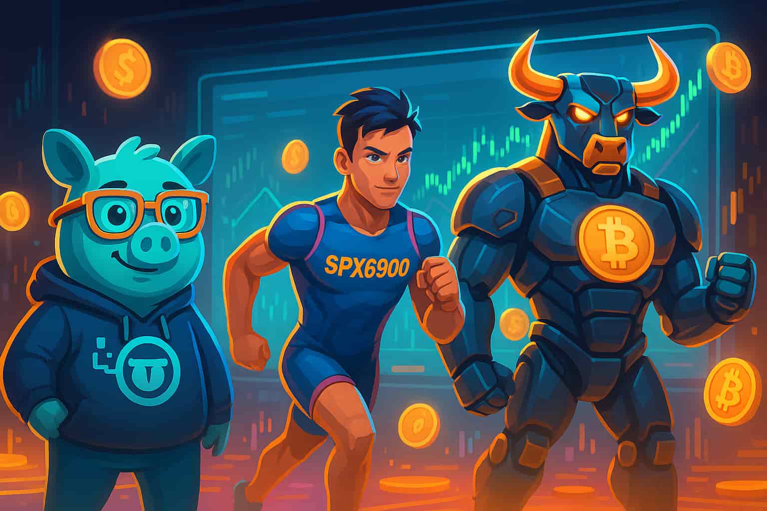 Top 3 Meme Coin Đáng Chú Ý Tháng 62025 – Snorter Token, SPX6900, BTC Bull