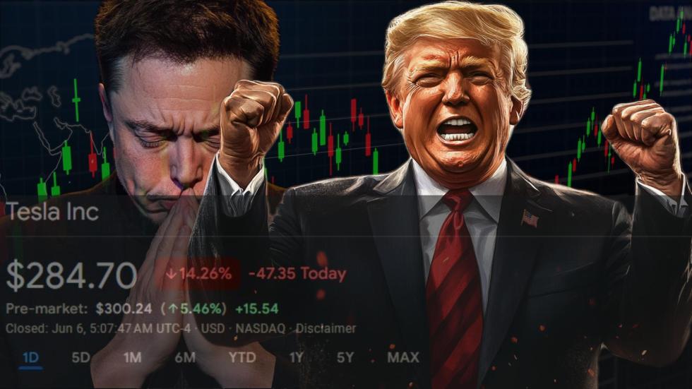 Trump v Musk: crypto market dives but bullish sentiment prevails