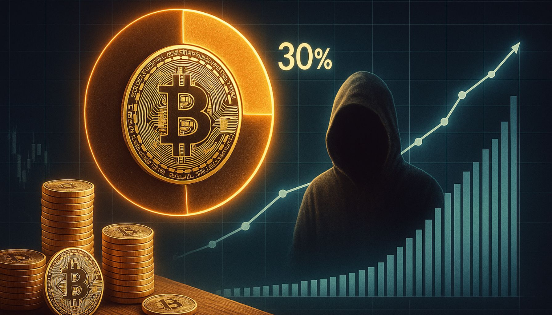 Bitcoin Enters Institutional Era: Just 216 Holders Control 30% Of Supply