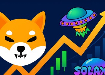 Vizual care simbolizează creșterea accelerată a tokenurilor Solaxy și Shiba Inu, ilustrând tendințele actuale din piața cripto și atracția investitorilor pentru active cu potențial ridicat.