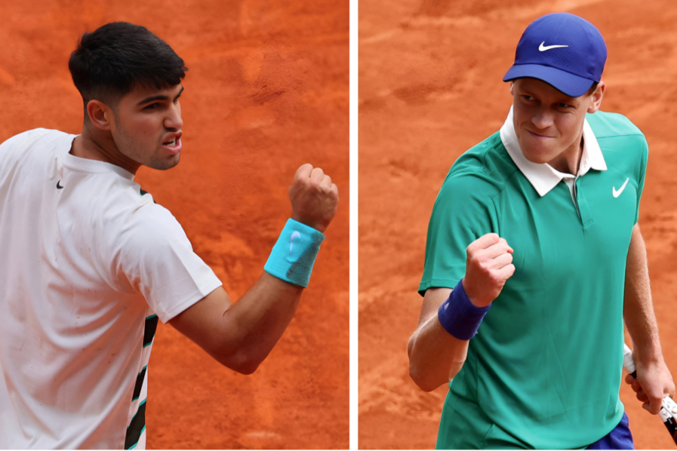 alcaraz vs sinner french open