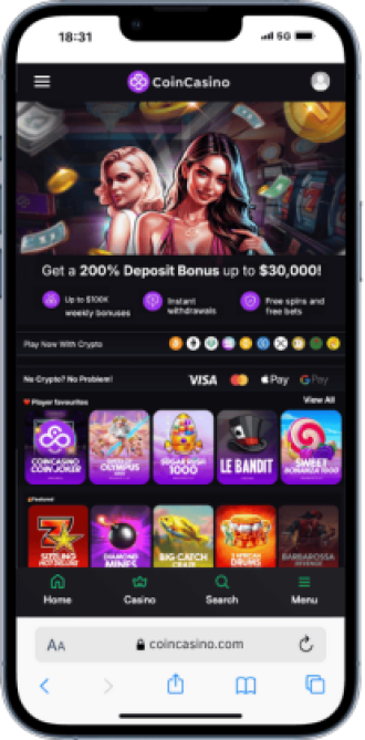 CoinCasino - The Best Arab Online Casino