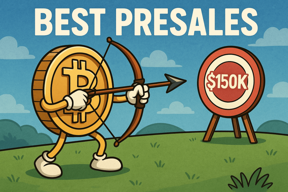 Best Presales to 1000x as Bitcoin Targets $150K.
