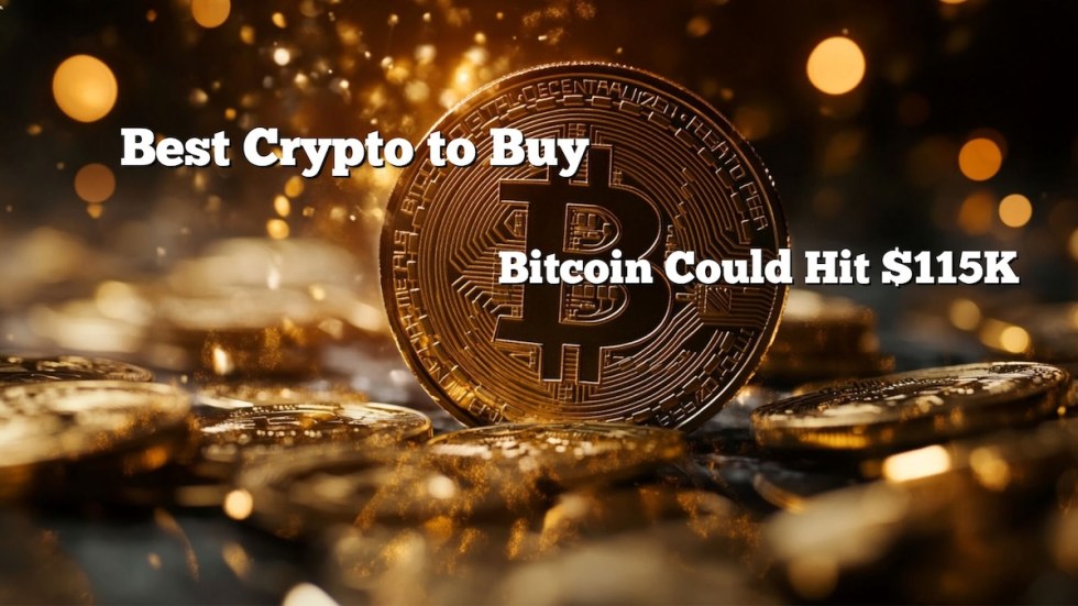 Bitcoin Could Hit $115K by July – These Are the 3 Best Crypto Buys Right Now