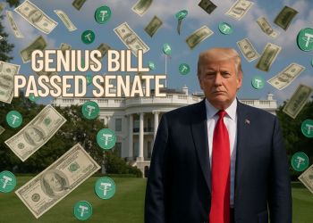 GENIUS Bill Passed Senate as Bessent Predicts $2T Stablecoin Market; Best Wallet Shines