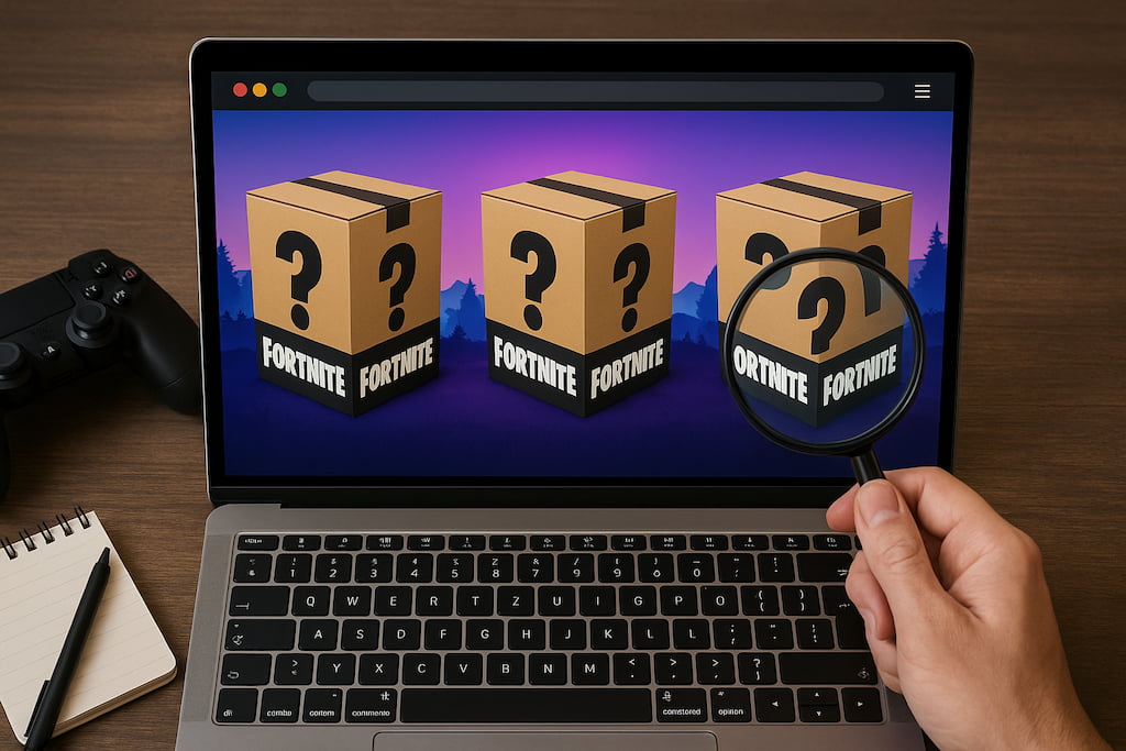Ako vyberáme najlepšie stránky pre Fortnite Mystery Boxy