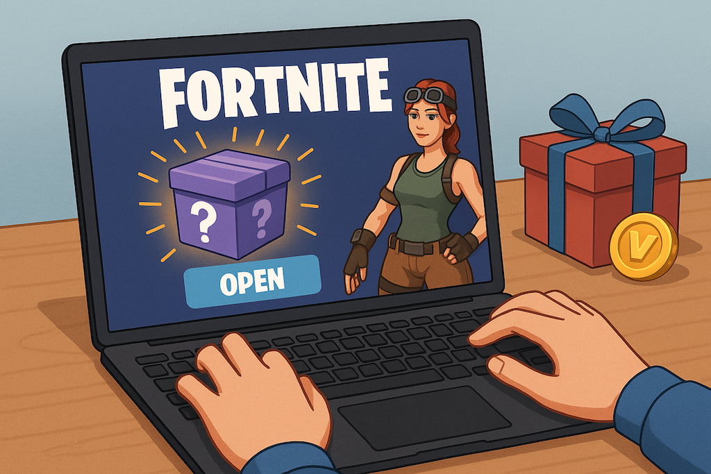 Ako fungujú stránky s Fortnite Mystery Boxmi?
