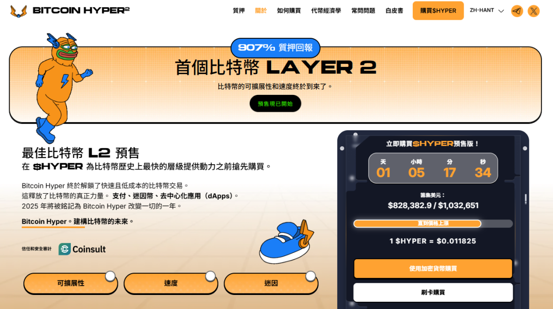 如何購買Bitcoin Hyper（$HYPER） 全面的逐步指南
