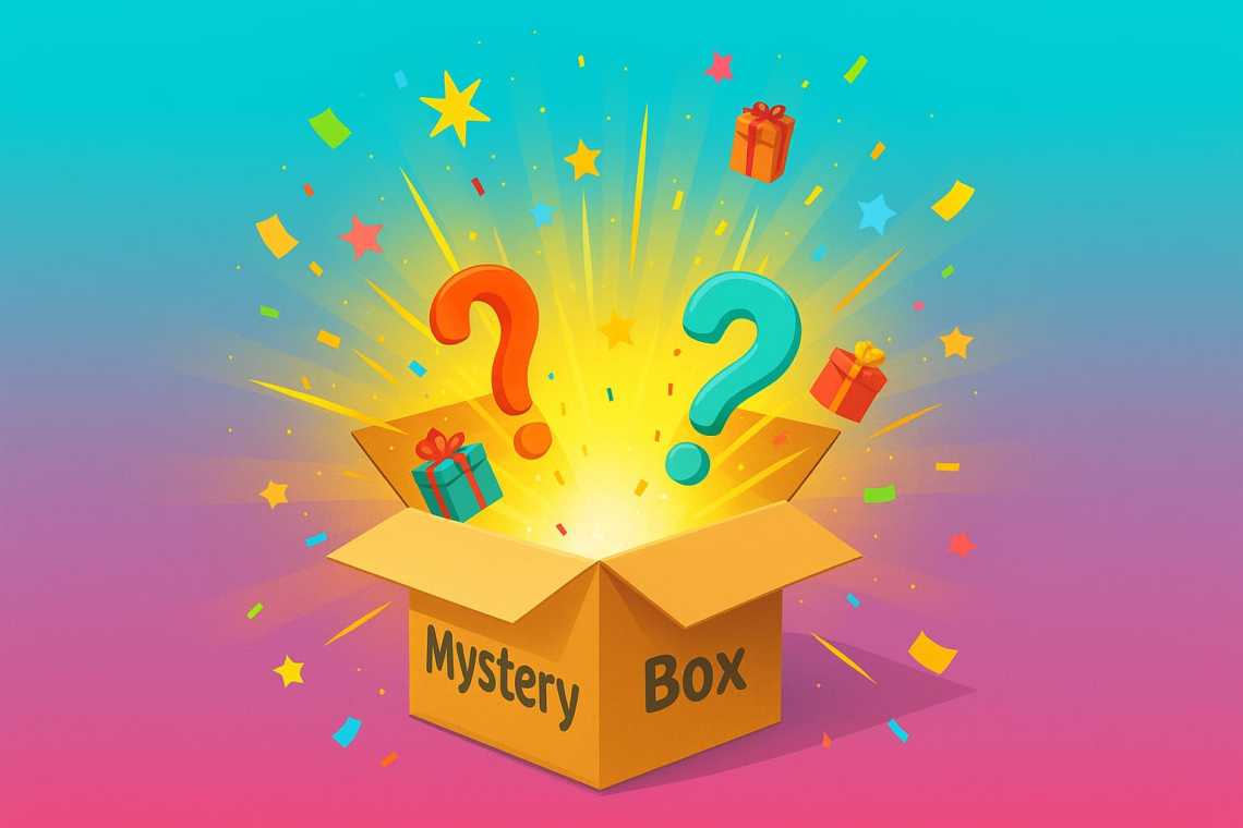 Mystery Box Lietuva – Populiariausios dėžutės su staigmenomis 2025 m.