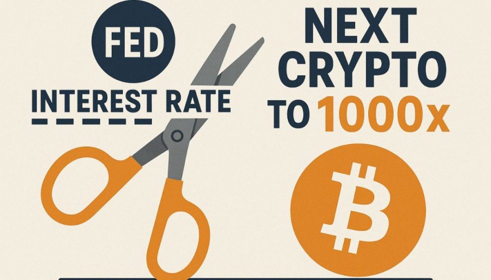 Next crypto to 1000x as Fed rates cut
