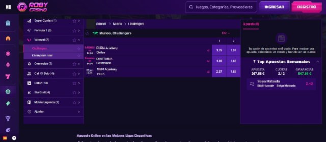 Casa de apuestas con excelentes mercados deportivos