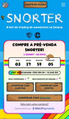Snorter Bot é uma ótima forma de ganhar dinheiro
