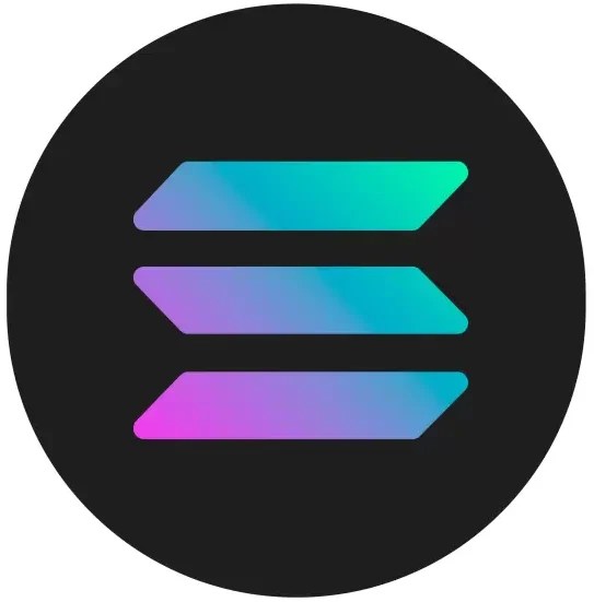 The Solana logo.