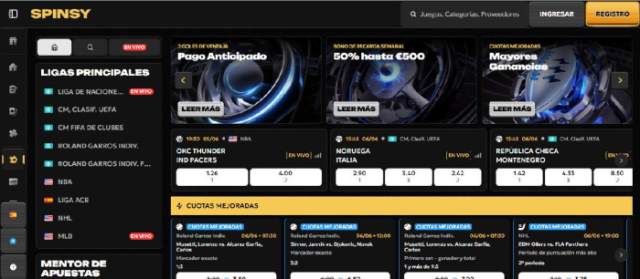 nba apuestas deportivas spinsy