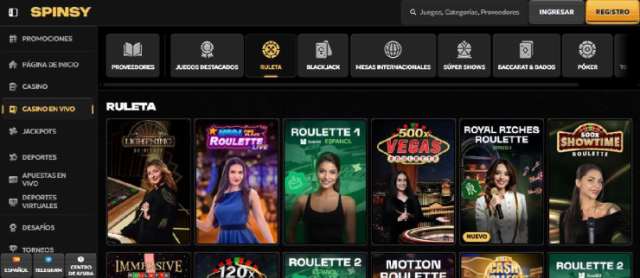 el casino en vivo más recomendado para jugar a la ruleta.