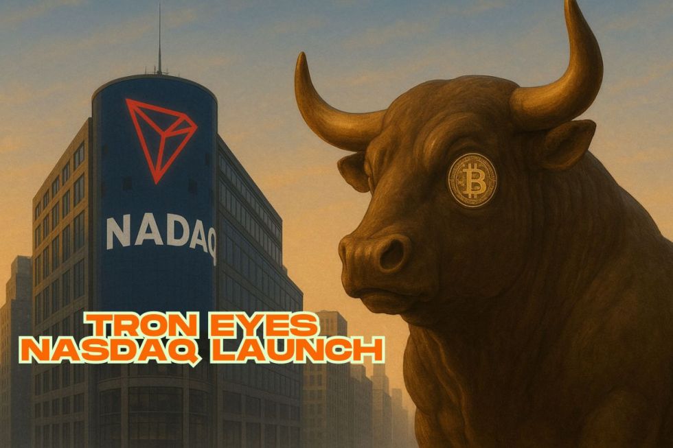 Tron to Launch on Nasdaq via Reverse Merger – New Crypto Like BTC Bull Token to Soar 100x?
