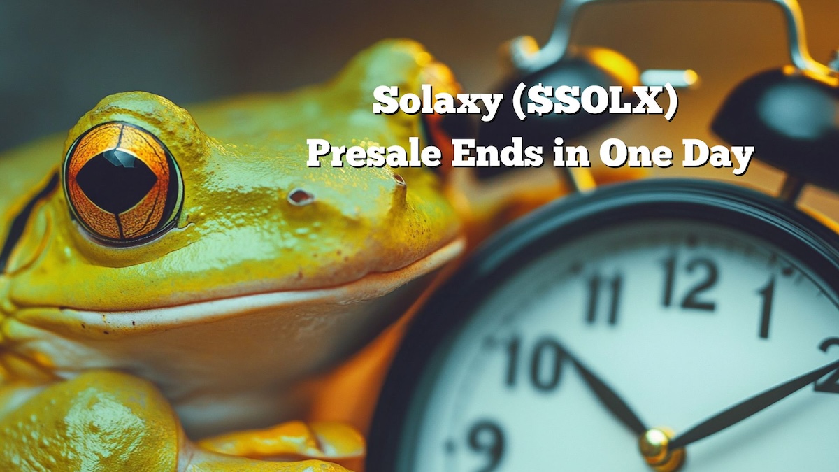 Whales Buy $495K Solaxy in Two Days: The Best Crypto Presale Ends in One Day