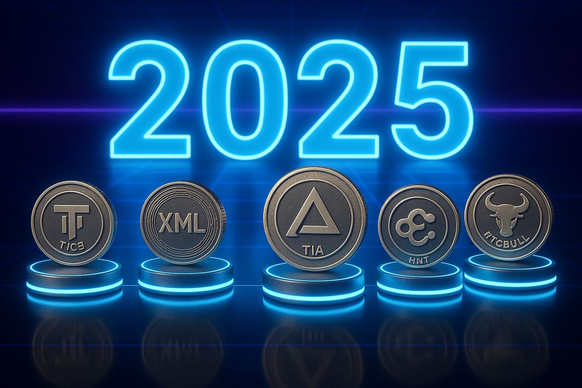 ภาพ 5 เหรียญคริปโตที่น่าลงทุน 2025