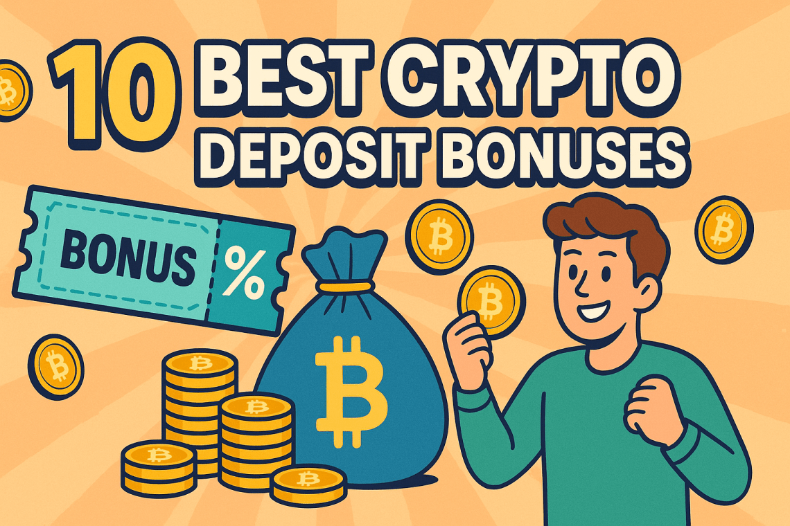 10 Best Crypto Bonus Deposit Codes: Legitimate Offers to Boost Your Trading