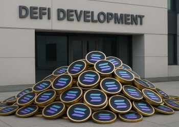 DeFi Development Plans $100M $SOL Purchase, Positions Solana-Based Altcoins to Surge