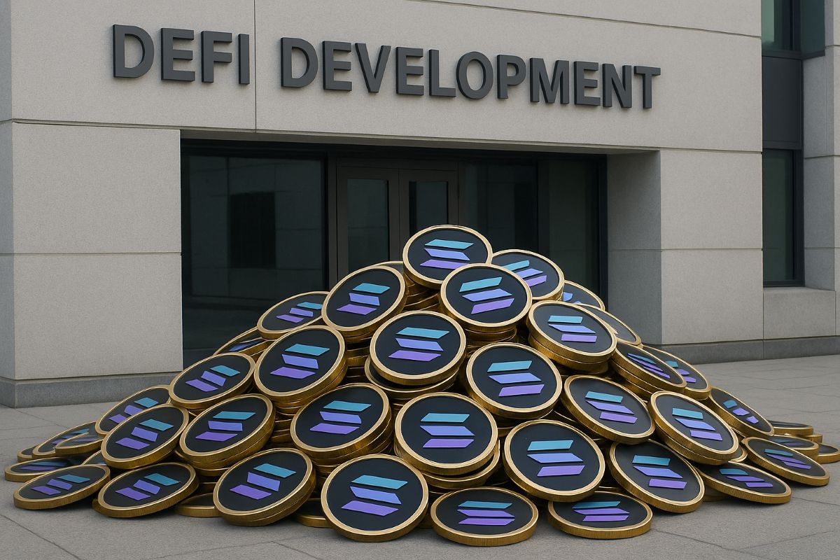 DeFi Development Plans $100M $SOL Purchase, Positions Solana-Based Altcoins to Surge