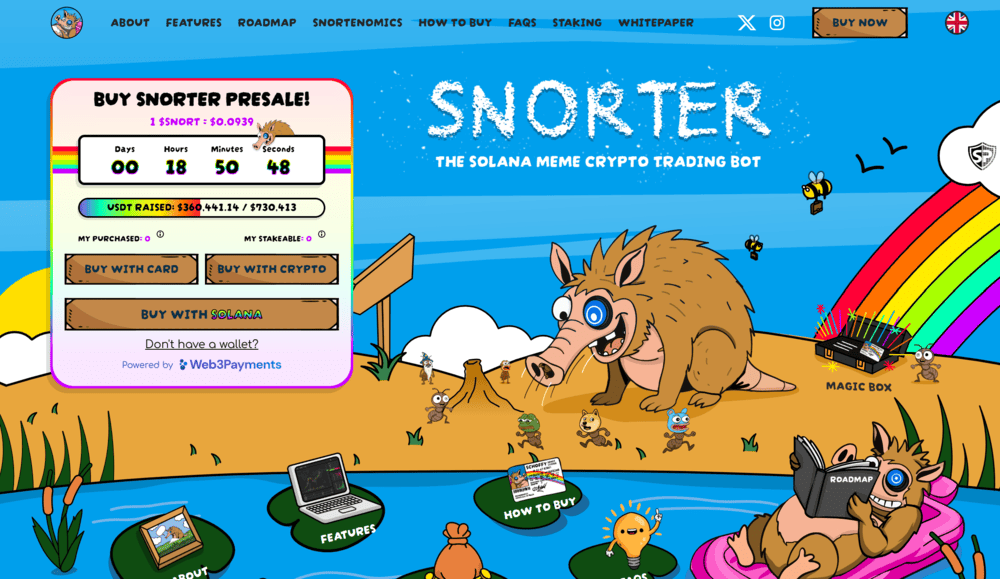 Kako kupiti Snorter Token ($SNORT) – Jednostavan vodič za početnike