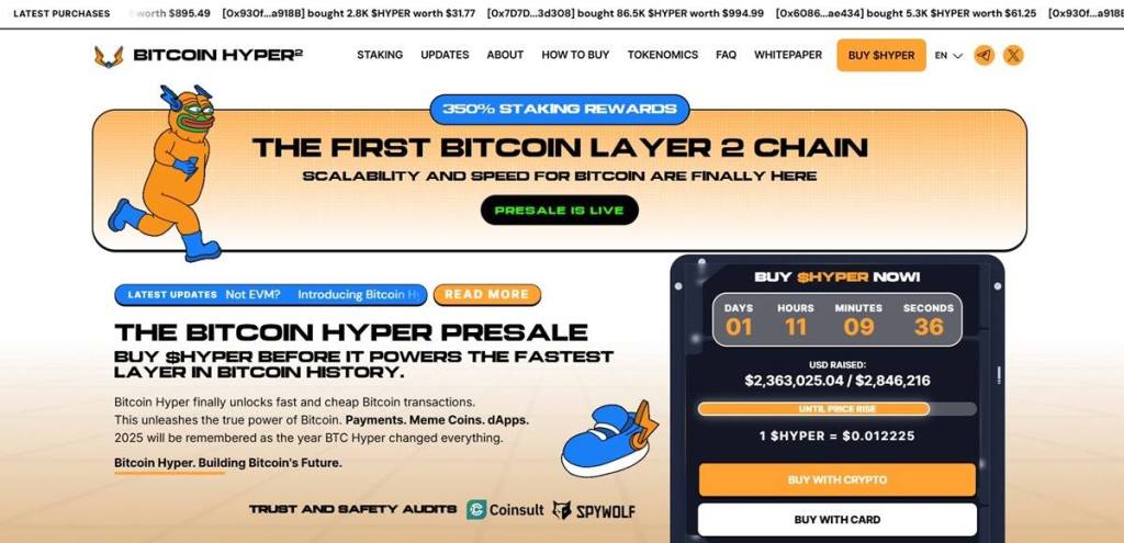 2. HYPER – Meme Kriptovaluta sa Gaming Fokusom i Ekosistemom u Ekspanziji