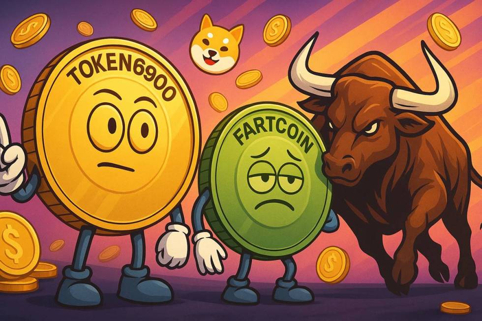 Fartcoinは時すでに遅し?時価総額13億円突破も、新ミームコインTOKEN6900が始動