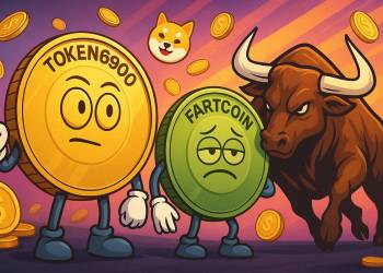 Fartcoinは時すでに遅し？時価総額13億円突破も、新ミームコインTOKEN6900が始動