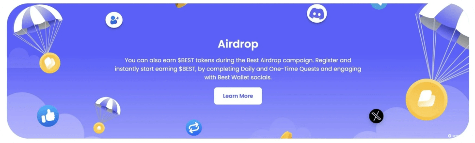 Airdrop Best Wallet