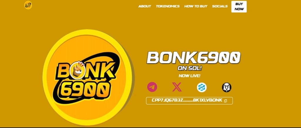 BONK6900 ($BONK6900) คืออะไร