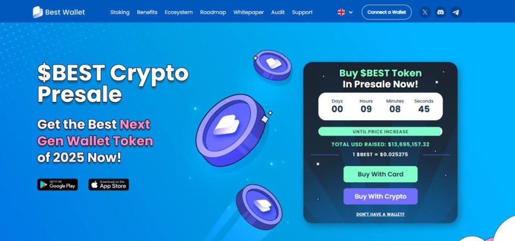 4. Best Wallet token – korisnički novčanik s meme twistom