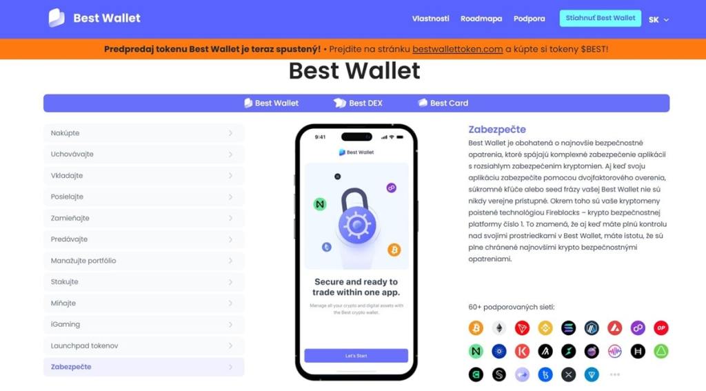 Bezpečnosť Best Wallet – Ako Chráni Vaše Prostriedky