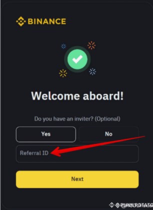 Binance Welcome