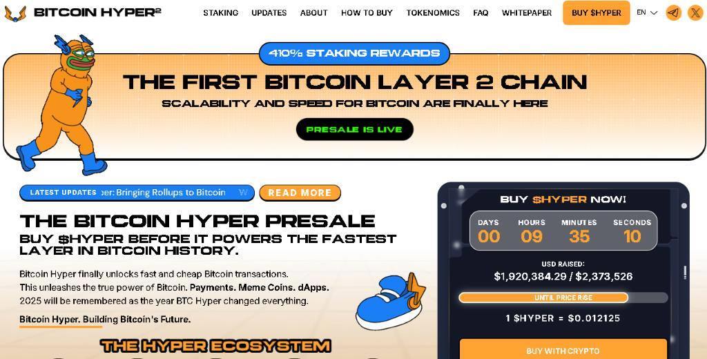 Bitcoin HYPER Layer 2 rješenje za bržu Bitcoin ekonomiju