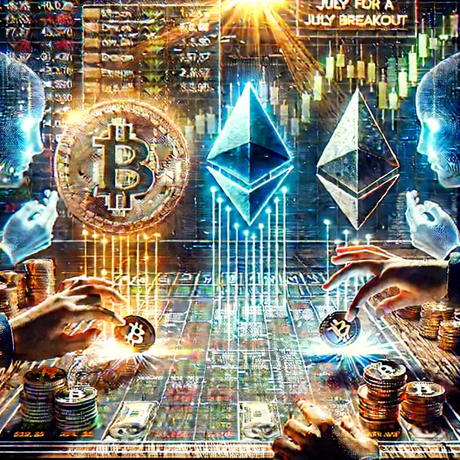 Bitcoin or Ethereum? Options Traders Are Placing Their Bets for a July Breakout