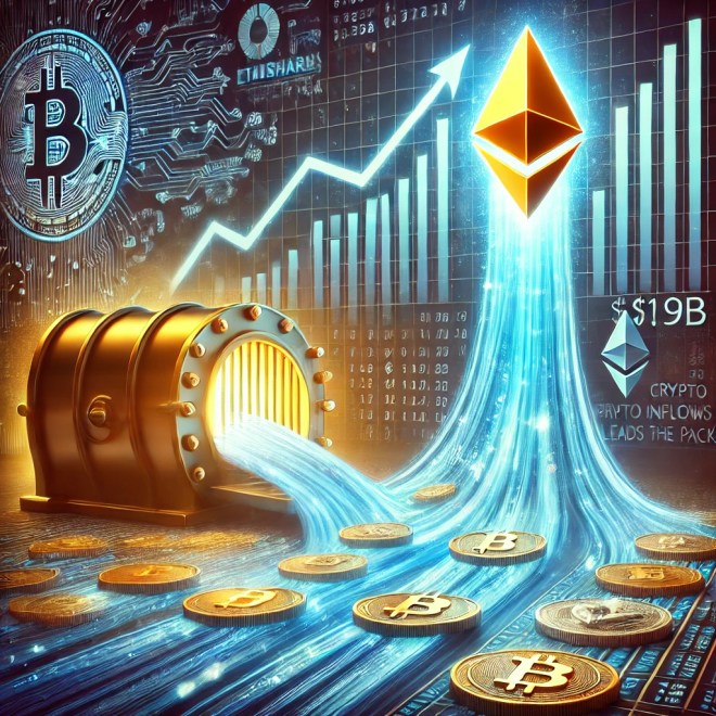 CoinShares Reports $1.9B in Weekly Crypto Inflows, Ethereum Leads the Pack