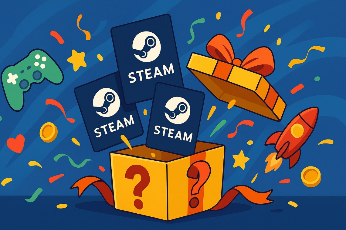Gift card Steam barato? Descubra como conseguir créditos para jogos pagando quase nada