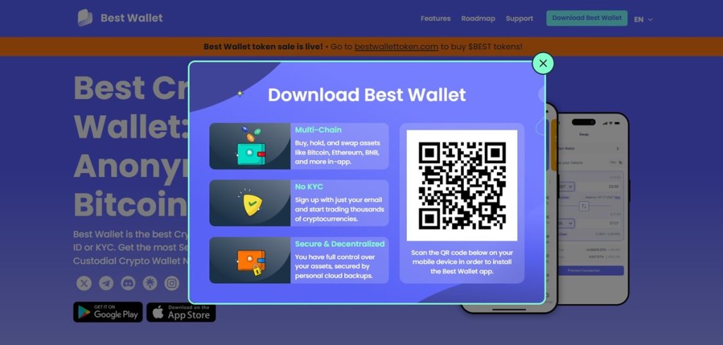 Korištenje Best Wallet za Pretprodaju Meme Kriptovaluta