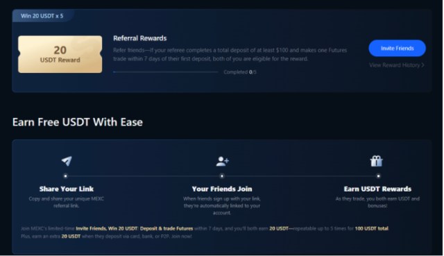 MEXC Refer a Friend