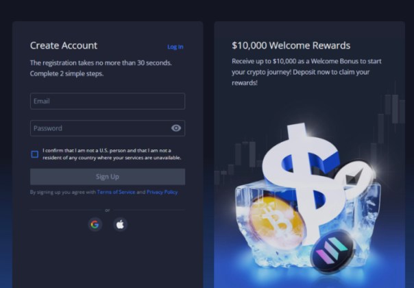 Margex Sign Up