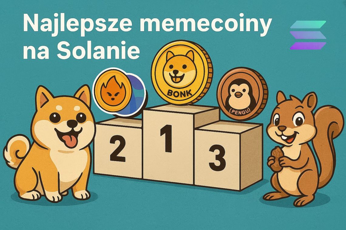 Top 7 Solana meme coins: najlepsze nowe memecoiny w sieci SOL 2025